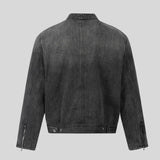 Litlookz Studio Y2K Washed Zip Jacket, view 4