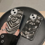 Litlookz Studio Y2k Wavy Heart iPhone Case, view 5