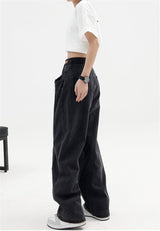 Litlookz Studio Y2K Wide Leg Baggy Jeans, view 3