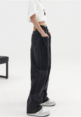 Litlookz Studio Y2K Wide Leg Baggy Jeans, view 5