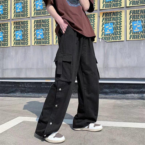 Litlookz Studio Y2K Wide Leg Cargo Pants