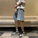 Litlookz Studio Y2K Wide Leg Wash Shorts, view 6