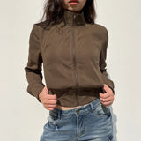 Litlookz Studio Y2K Zip-Up Jacket, view 3