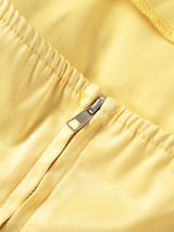 Litlookz Studio Yellow Corset Top, view 4