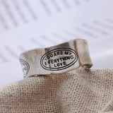 Litlookz Studio You Are My Everything Ring, view 3