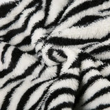 Litlookz Studio Zebra Fluffy Mini Skirt, view 6