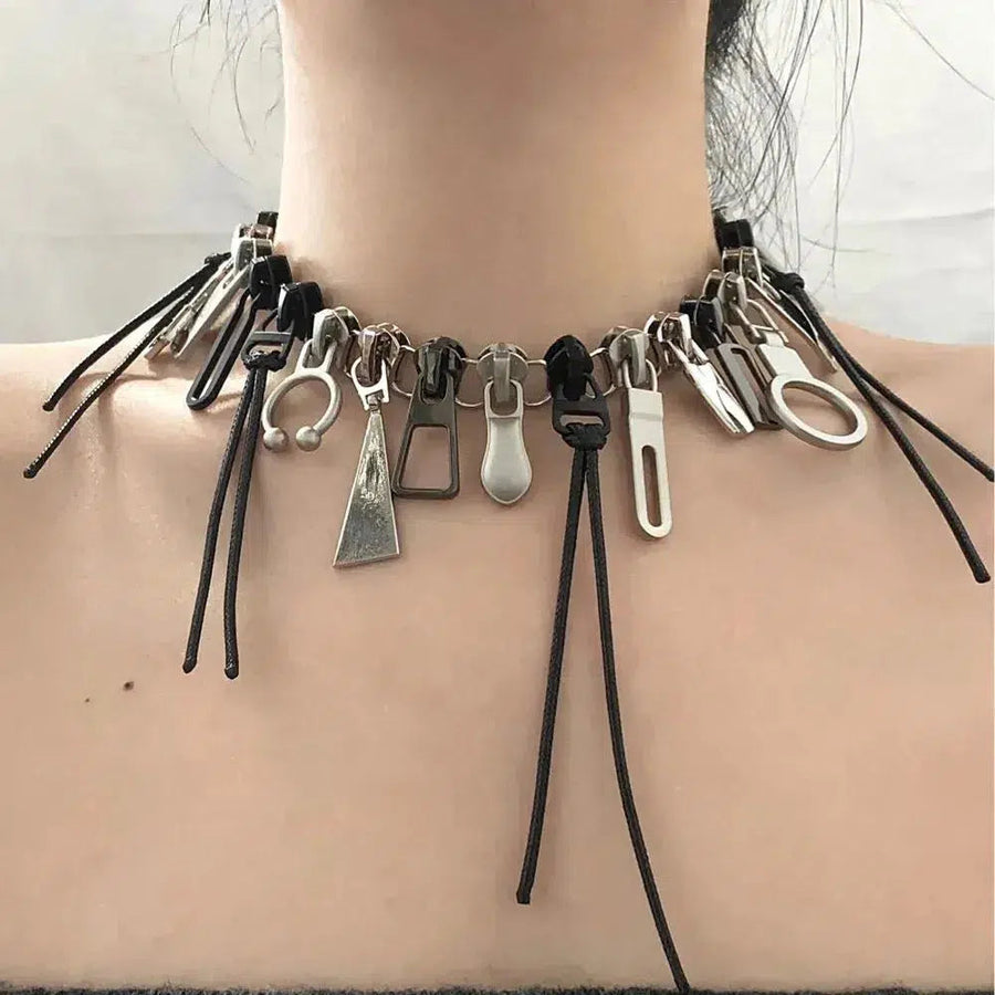 Litlookz Studio Zipper Chain Necklace