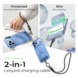 Magic John 240W 2-in-1 USB-C Fast Charging Lanyard Cable, view 2