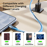 Magic John 240W 2-in-1 USB-C Fast Charging Lanyard Cable, view 5