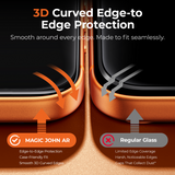 Magic John iPhone 17 AR Coating Screen Protector, view 3