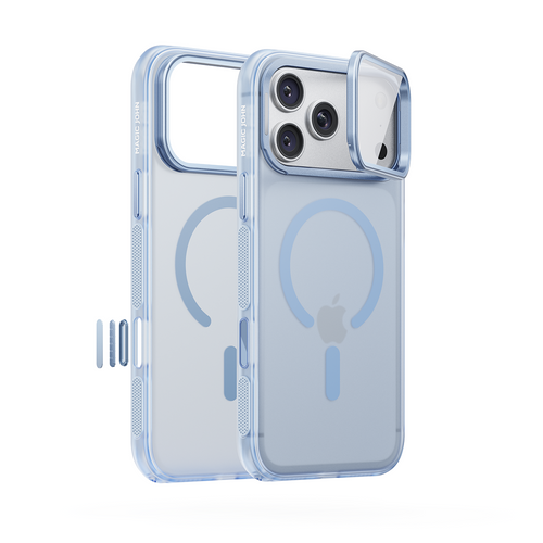 Magic John iPhone 17 K129 Magnetic Camera Stand Phone Case