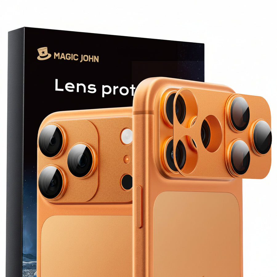 Magic John iPhone 17 Magnetic Lens Protector