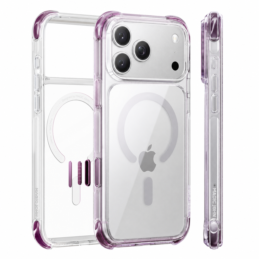 Magic John iPhone 17 Magnetic Protective Phone Case