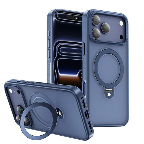 Magic John iPhone 17 360° Invisible Magnetic Stand Case