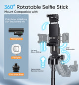 Magic John 3-in-1 Magnetic Selfie Stick Tripod, view 2