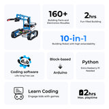 Makeblock mBot Ultimate: 10-in-1 Robot Building Kit for Students, view 2