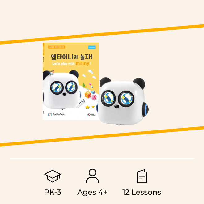 Makeblock Let's Play with mTiny Workbook - Korean