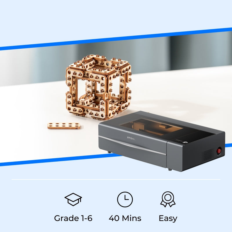 Makeblock Waste to Wealth: Make a Cube with P2