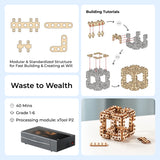 Makeblock Waste to Wealth: Make a Cube with P2, view 2