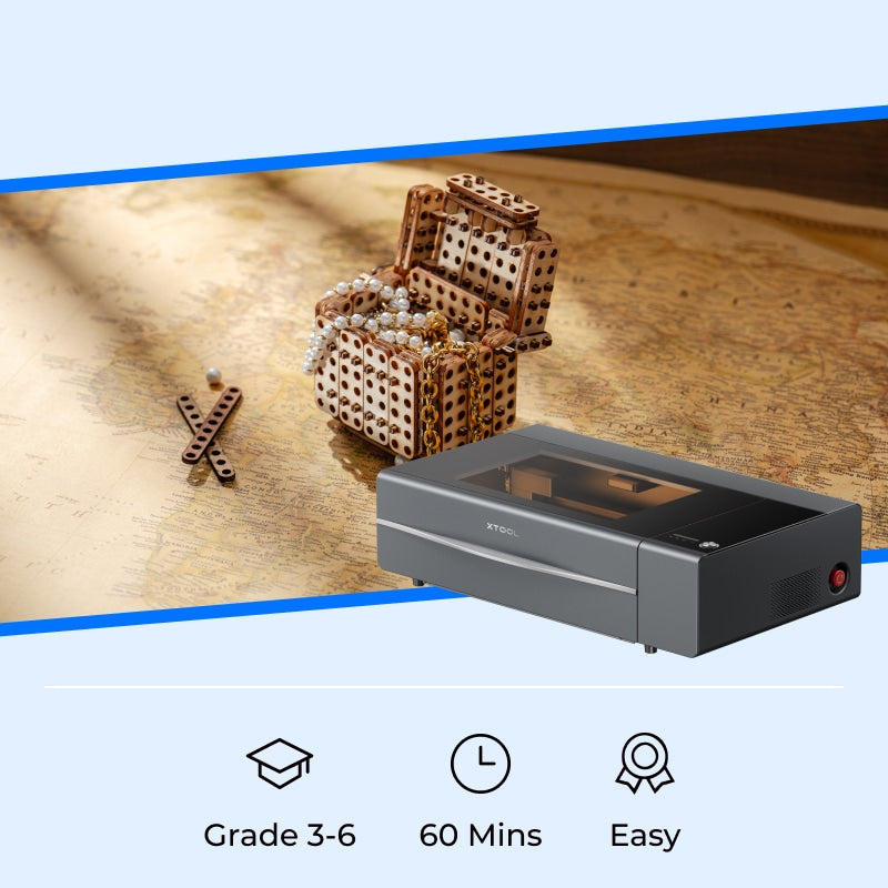 Makeblock Waste to Wealth: Make a Treasure Box with P2