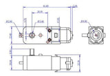 Makeblock TT Geared Motor DC6V/200RPM for mBot, view 6