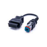 Marine Diagnostic Tools Cojali Volvo Penta 6 Pin and Yamaha Helm Cable for Jaltest Marine (JDC527A), view 3