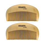 Mars By GHC Wooden Beard Comb | Made With Neem Wood | Better Beard Shape | Pocket Size | Dandruff control Itch free beard, view 6