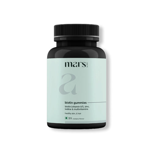Mars By GHC Biotin Gummies for Hair with Zinc - (30 N)
