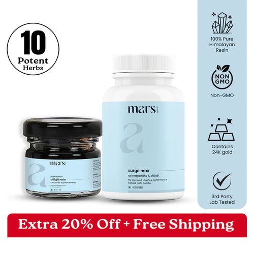 Mars By GHC LengthMax Combo - Natural Endurance and Intimacy Booster