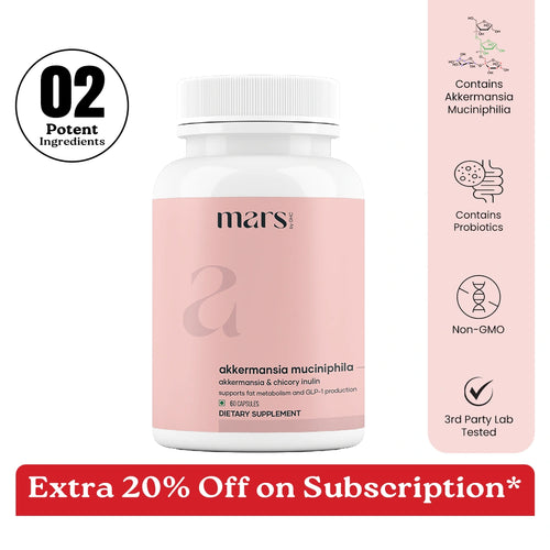 Mars By GHC Mars Akkermansia Muciniphila Capsules: A New Age Natural Alternative For GLP-1