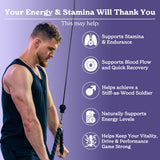 Mars By GHC Mars Alpha Gummies - Advanced 10-in-1 Formula for Power, Drive & Vitality with High-Potency Shilajit & Ashwagandha (30N), view 6
