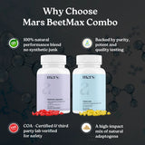 Mars By GHC Mars BeetMax Combo : Mars Beetroot Nitric Oxide Booster & Mars Maca Root Capsules, view 2