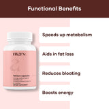 Mars By GHC Mars BurnIt Capsules: Powered With Psyllium Husk, Moringa & Dandelion Root, view 4
