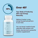 Mars By GHC Mars Micronized Creatine Monohydrate Caps: Powered with Shilajit for Muscle strength, Power & Stamina, view 5
