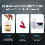 Mars By GHC Mars Nitric Gold Combo : Mars Beetroot Nitric Oxide Booster & Mars Pure Himalayan Shilajit Gold Resin, view 5