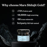 Mars By GHC Mars Nitro Boost+ - Pure Himalayan Shilajit Gold Resin & Nitric Oxide Capsules, view 2