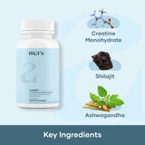 Mars By GHC Mars Peak Performance Combo: Ashwagandha Capsules & Micronized Creatine Monohydrate Capsules, view 2