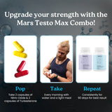 Mars By GHC Mars Testo Max Combo : Mars Beetroot Nitric Oxide Booster & Mars Turkesterone Capsules, view 4