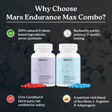 Mars By GHC MaxDrive Combo: Powered by Nitric Oxide & Sea Moss Capsules, view 2