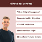 Mars By GHC Max Fit Bundle: Powered with Himalayan Berberine & Waist Trim Caps, view 6
