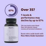Mars By GHC Mars Nitric Oxide Gummies: Boost Performance, T-Levels & Blood Flow for Maximum Energy and Vitality, view 5