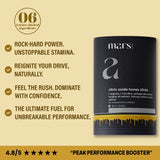 Mars By GHC Nitric Oxide Honey Sticks for Energy, Endurance & Vital Strength with Ashwagandha, Maca Extract, Moringa, L-Arginine & L-Citrulline, view 2