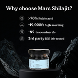Mars By GHC Performance Combo: Powered by Pure Himalayan Shilajit Resin & Natural Ashwagandha Capsules, view 3