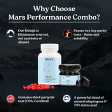 Mars By GHC Performance Combo: Powered by Pure Himalayan Shilajit Resin & Natural Ashwagandha Capsules, view 5