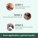 Mars By GHC Beard Growth Serum with 3% Redensyl - (60 ml), view 4