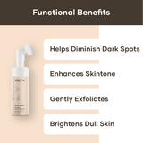 Mars By GHC Foaming Face Wash with Exfoliating Brush, view 3