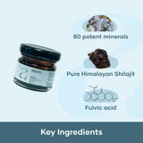 Mars By GHC Vitality Booster Combo: Pure Himalayan Shilajit Resin & Natural Sea Moss Caps, view 4