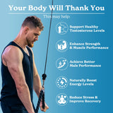Mars By GHC VitaSteron : Powered for Testosterone Levels, Muscle Gains & Overall Male Vitality, view 6