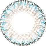 Misaki Cosmetics 4 Tone Aqua Colored Contacts, view 2