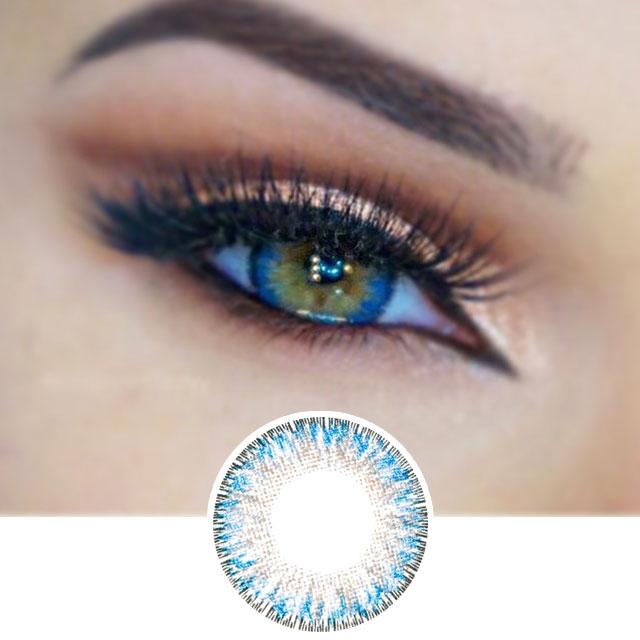 Misaki Cosmetics 4 Tone Blue Colored Contacts